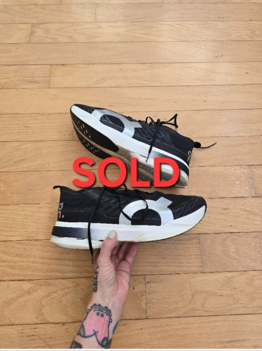 On Running | Cloudboom Echo 3 'Clean Monochrome' running sneakers | MENS 11